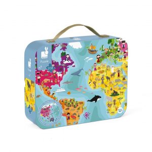 PUZZLE ILUSTRADO PLANETA AZUL